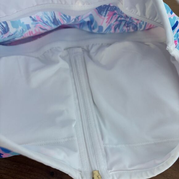 Lilly Pulitzer Canna Bra Tank Ravello Blue Perfect Match UPF 50+ Size XS - Picture 6 of 7